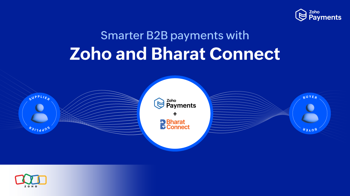Smarter B2B payments with Zoho and Bharat Connect