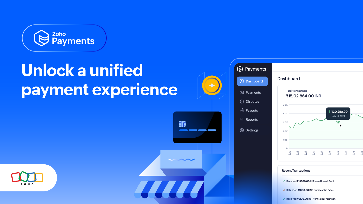 Unlock a Unified Payment Experience with Zoho Payments