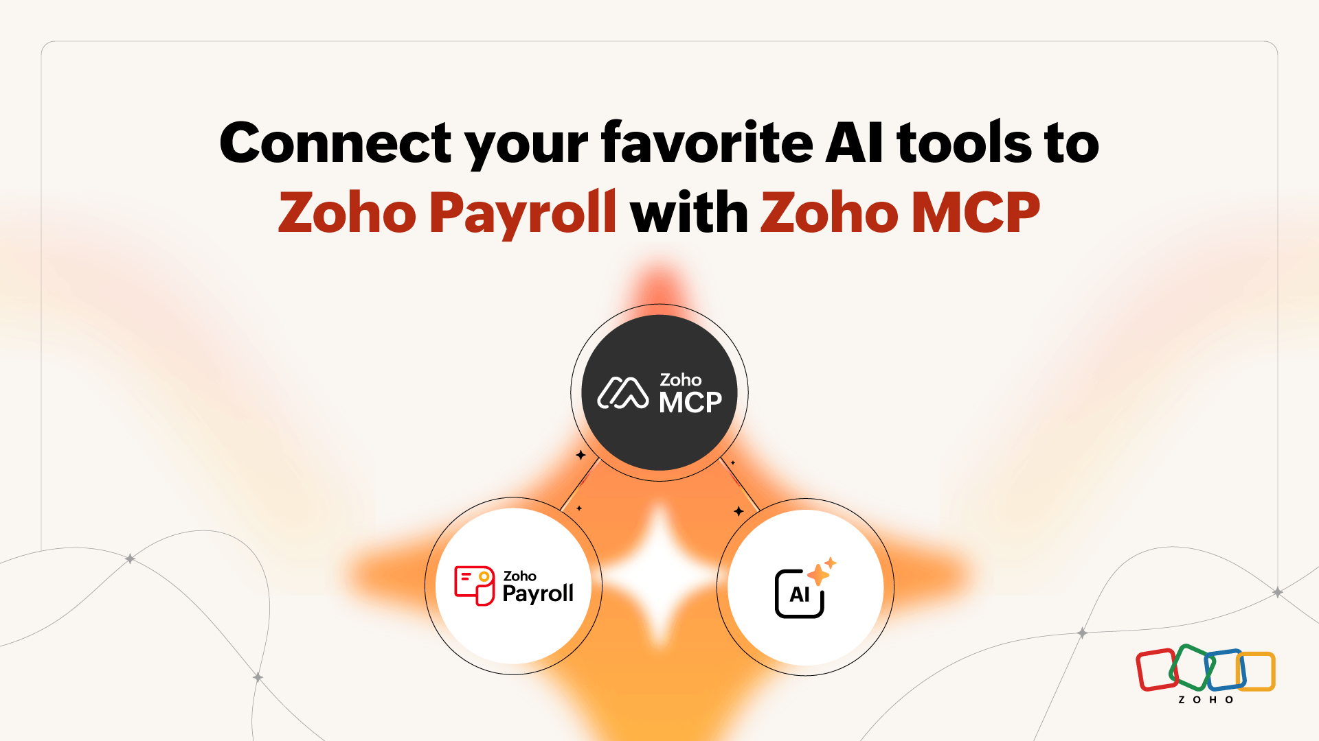 Connect your favorite AI tools to Zoho Payroll with Zoho MCP