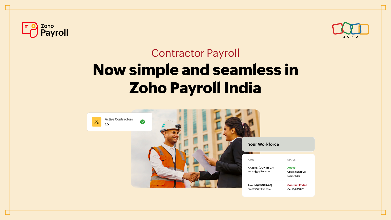 Introducing Contractor Payroll for Indian businesses