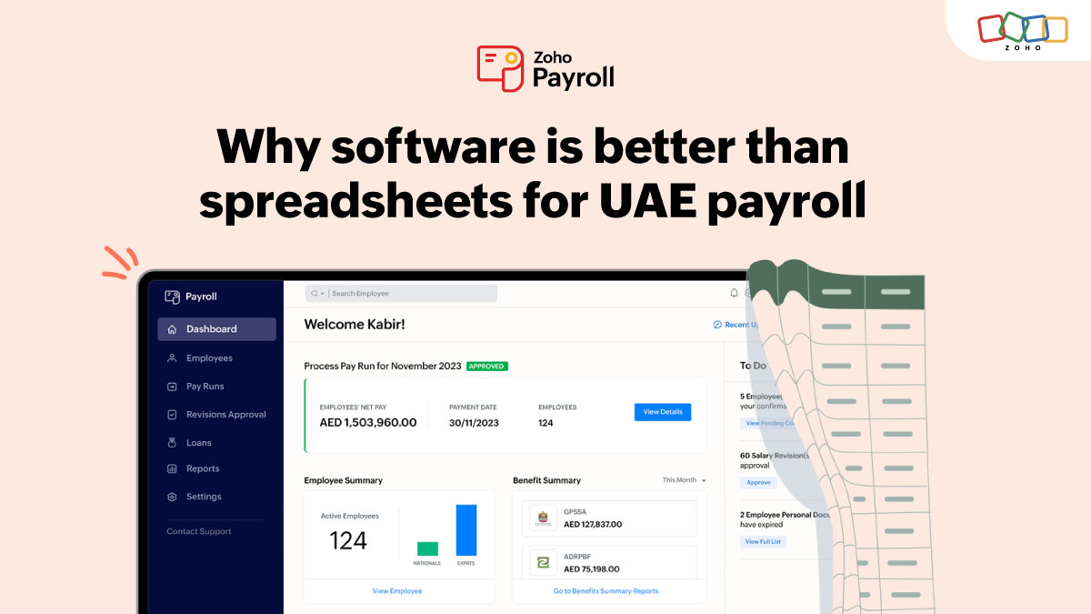 Why software is better than spreadsheets for UAE payroll