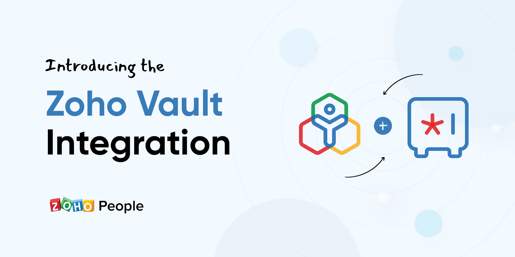 Zoho People - Zoho Vault integration