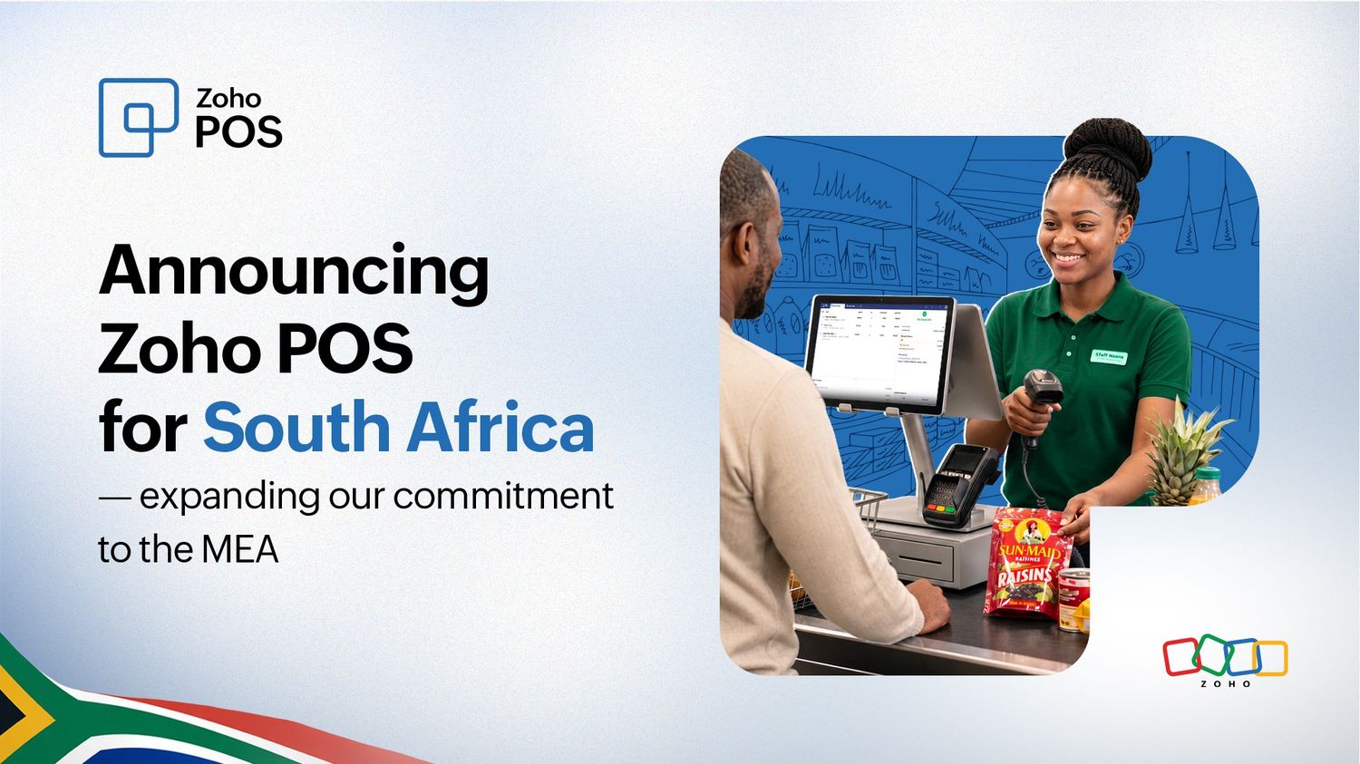 Announcing Zoho POS for South Africa—expanding our commitment to the MEA
