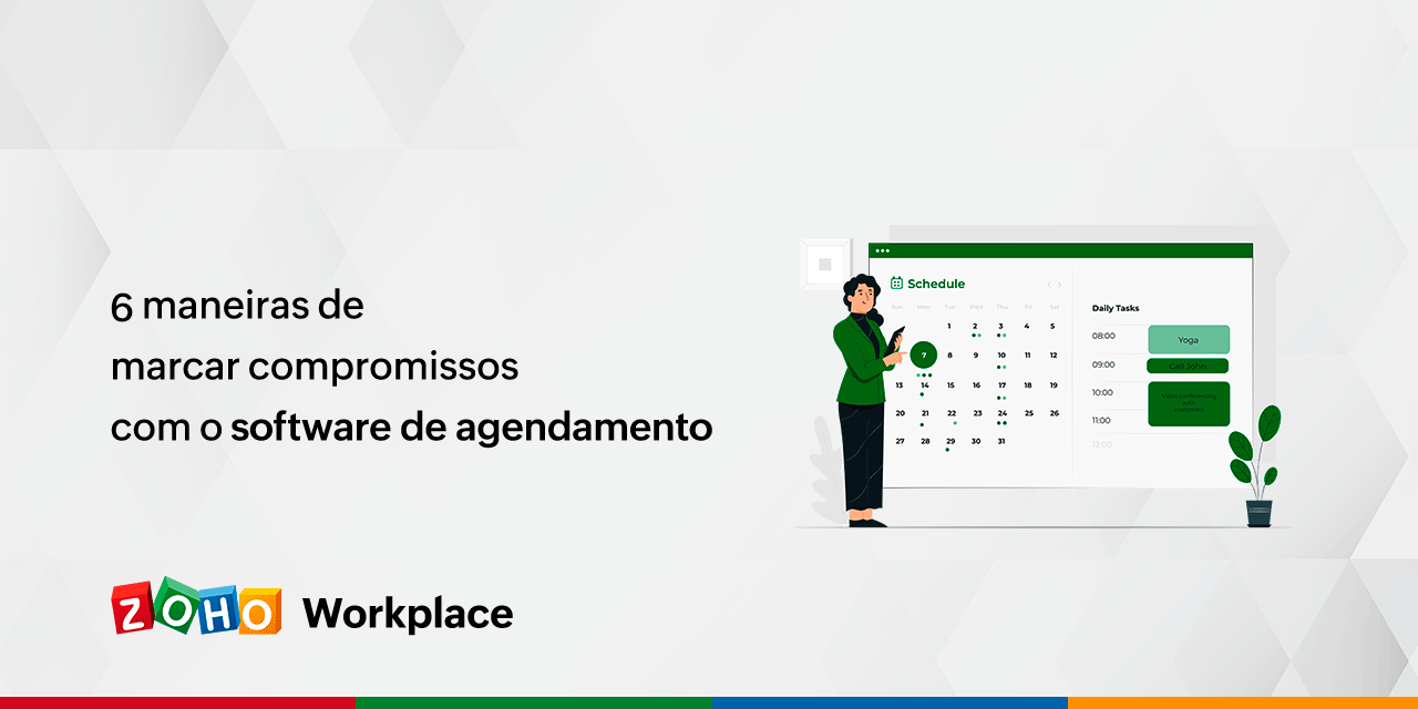 6 maneiras de marcar compromissos com o software de agendamento
