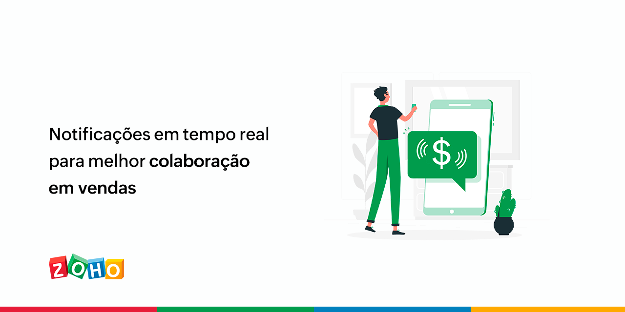 Notificações em tempo real para melhor colaboração em vendas