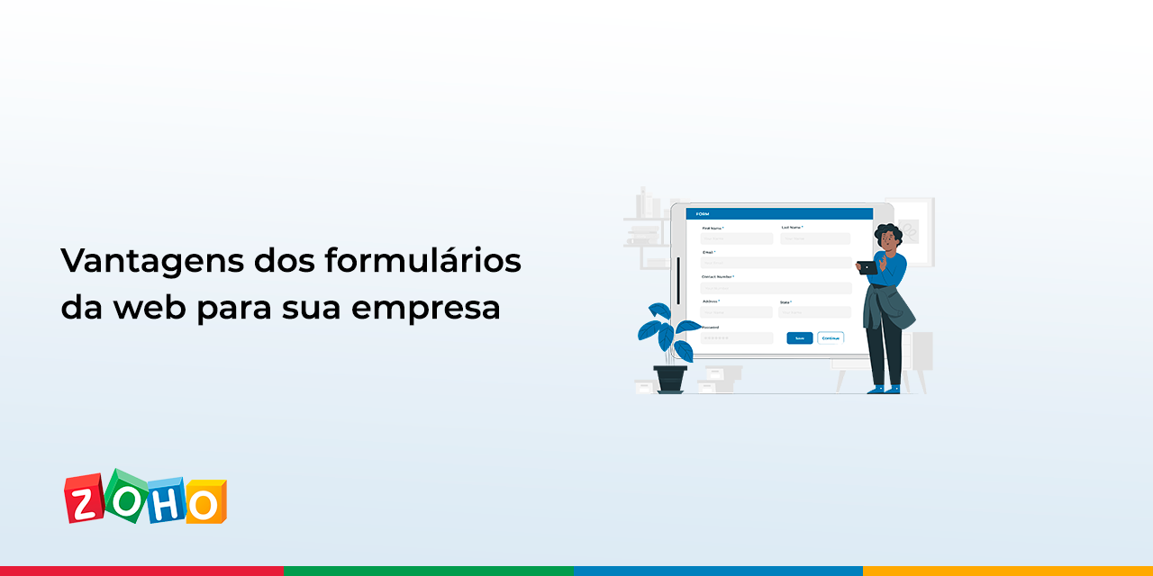 Vantagens dos formulários da web para sua empresa