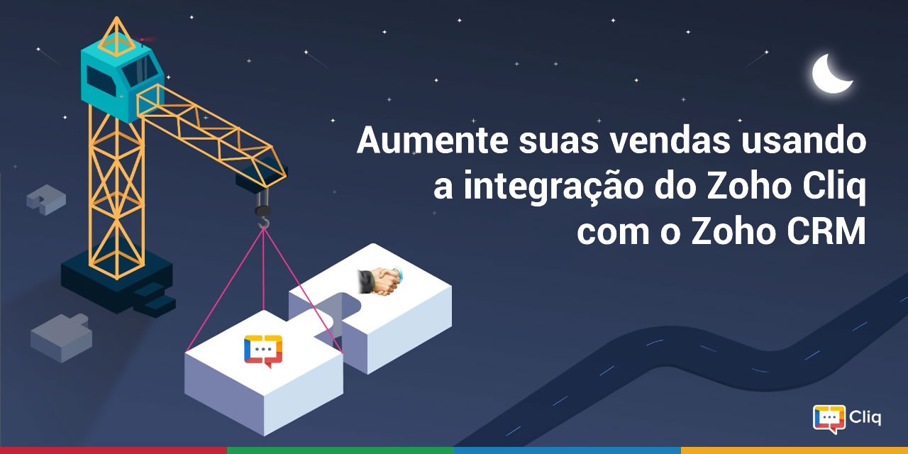 Aumente suas vendas usando a integração do Zoho Cliq com o Zoho CRM