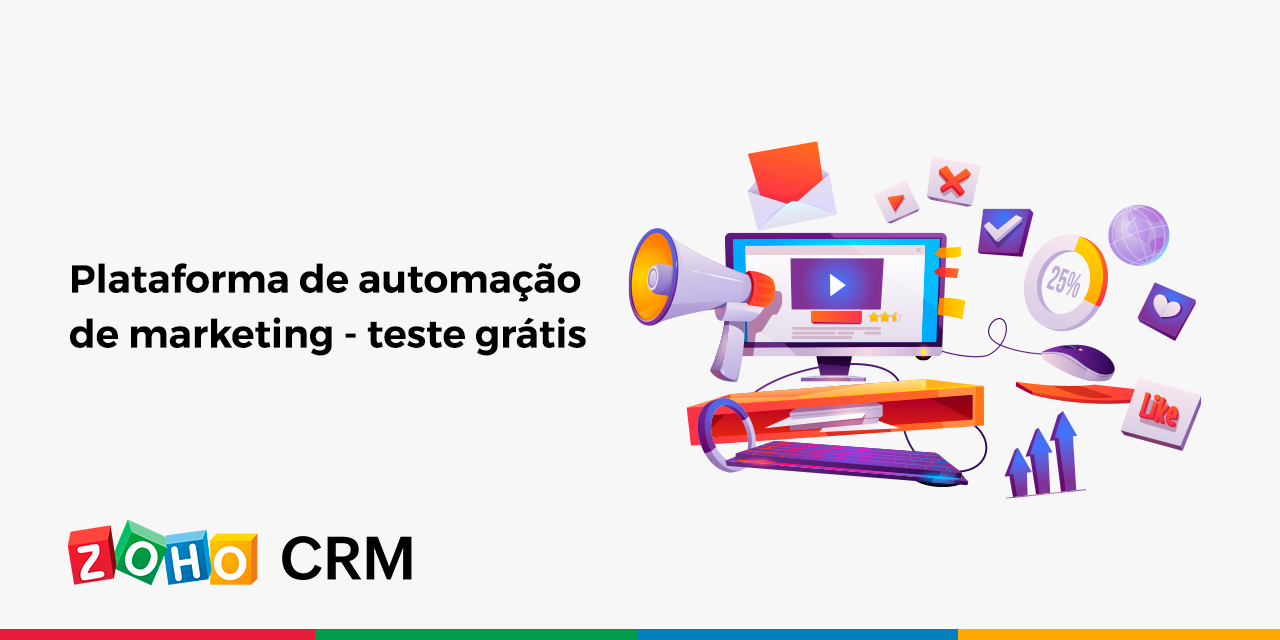 Plataforma de automação de marketing - teste grátis