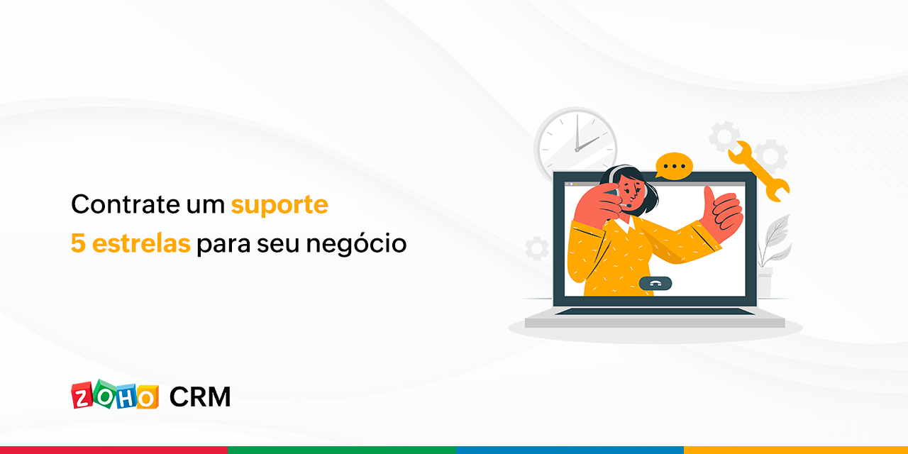 Contrate um suporte 5 estrelas para seu negócio