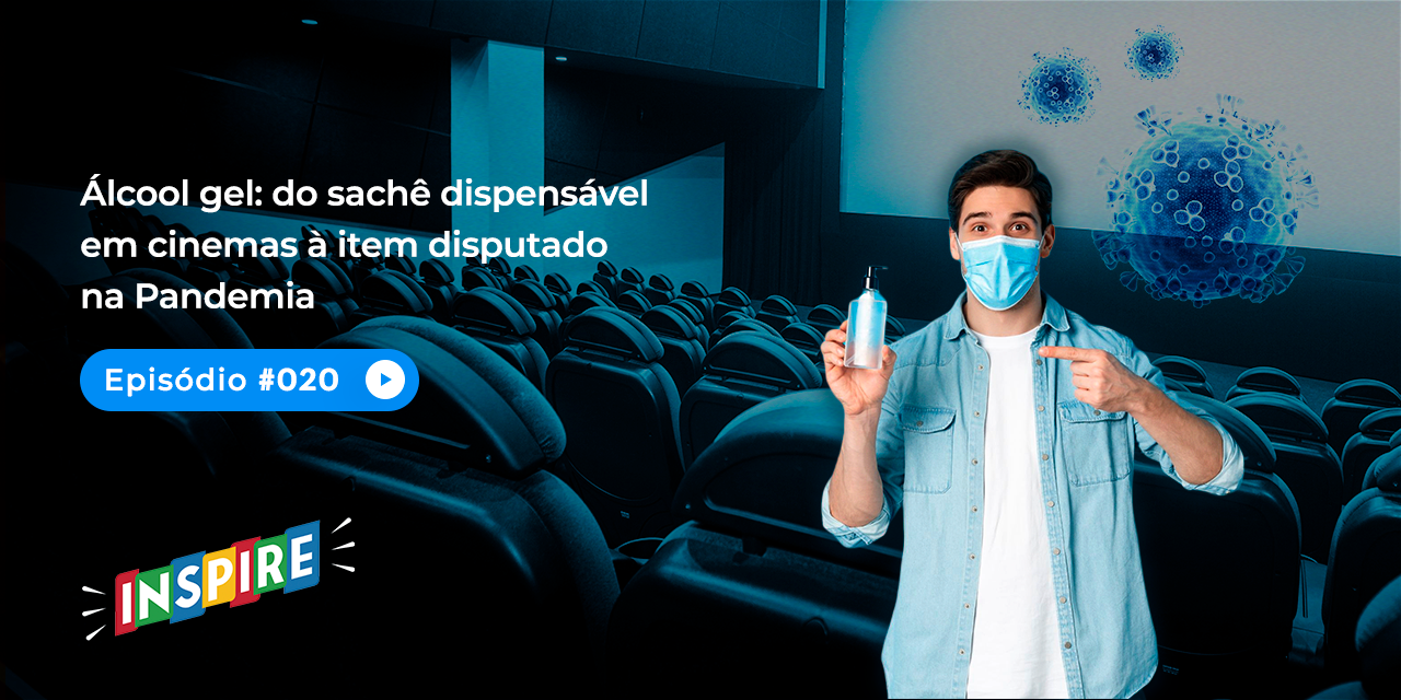 Álcool gel: do sachê dispensável em cinemas à item disputado na Pandemia