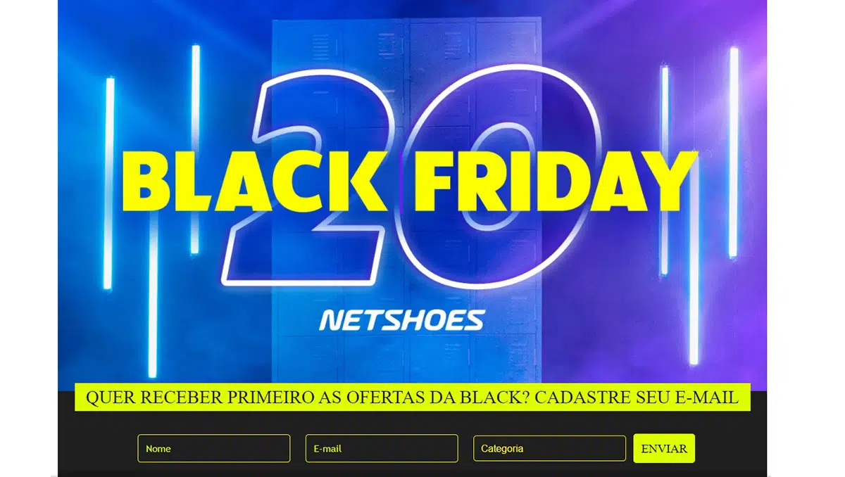 Netshoes Black Friday