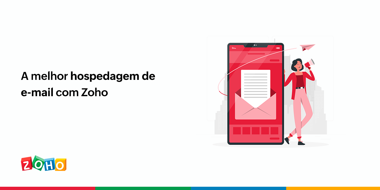 A melhor hospedagem de e-mail com Zoho  