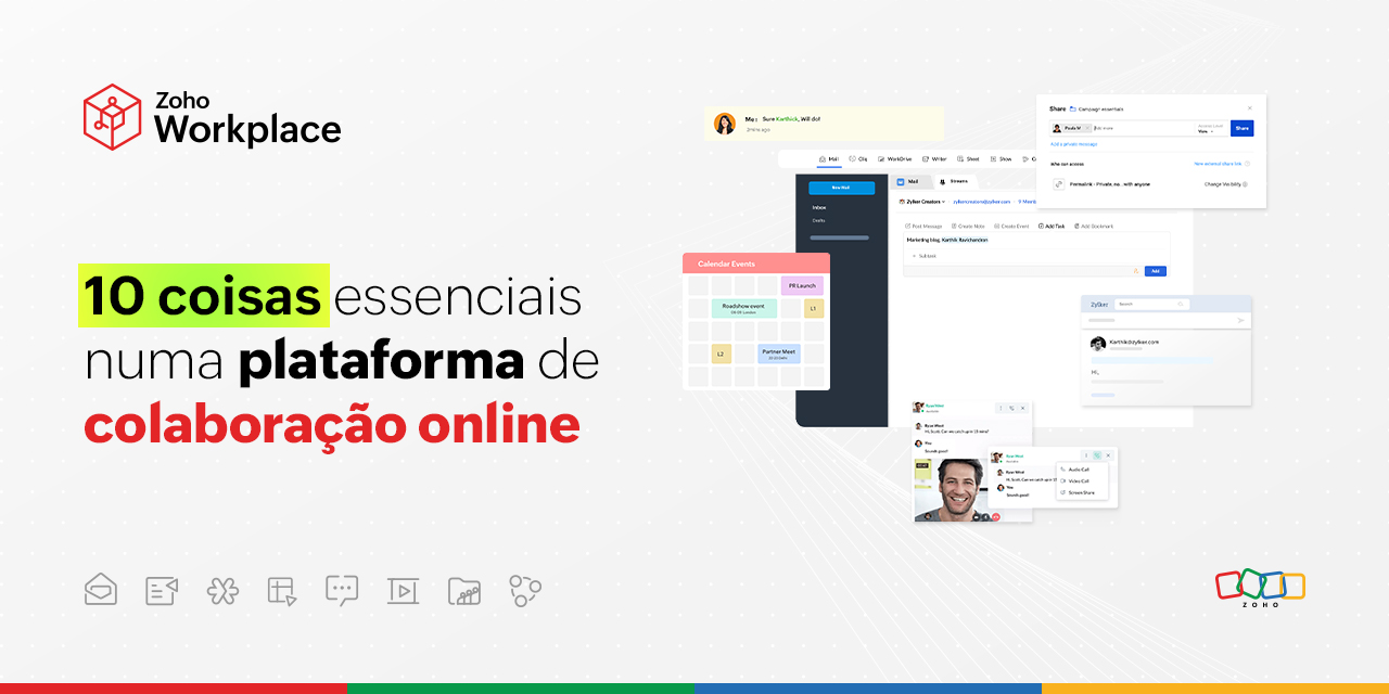 10 coisas essenciais numa plataforma de colaboração online