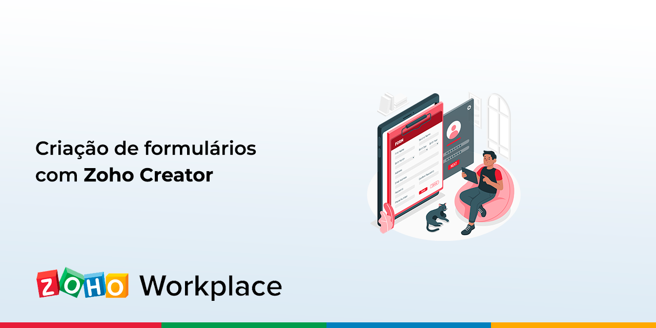 Criação de formulários com Zoho Creator