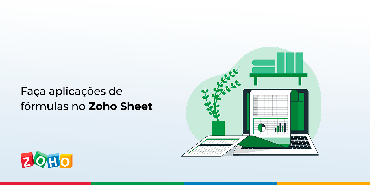 Faça aplicações de fórmulas no Zoho Sheet