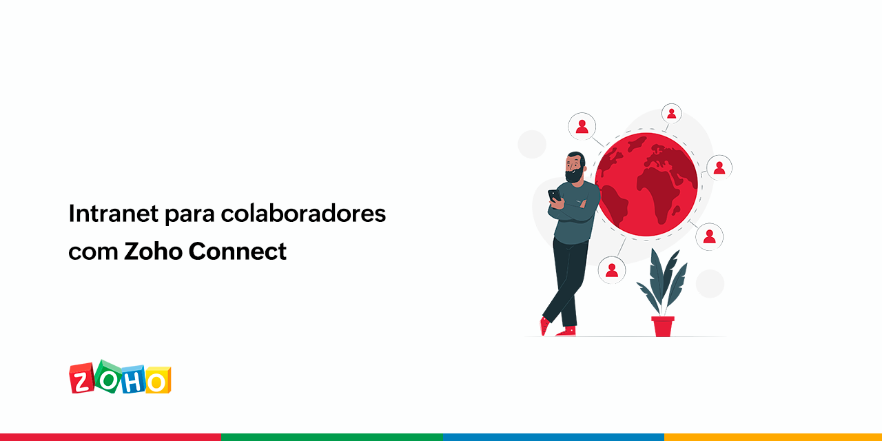 Intranet para colaboradores com Zoho Connect