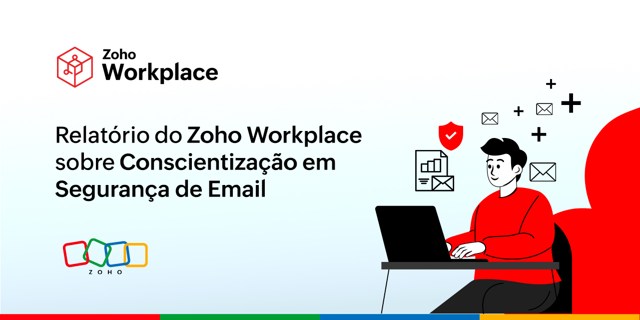 Relatório do Zoho Workplace sobre Conscientização em Segurança de Email