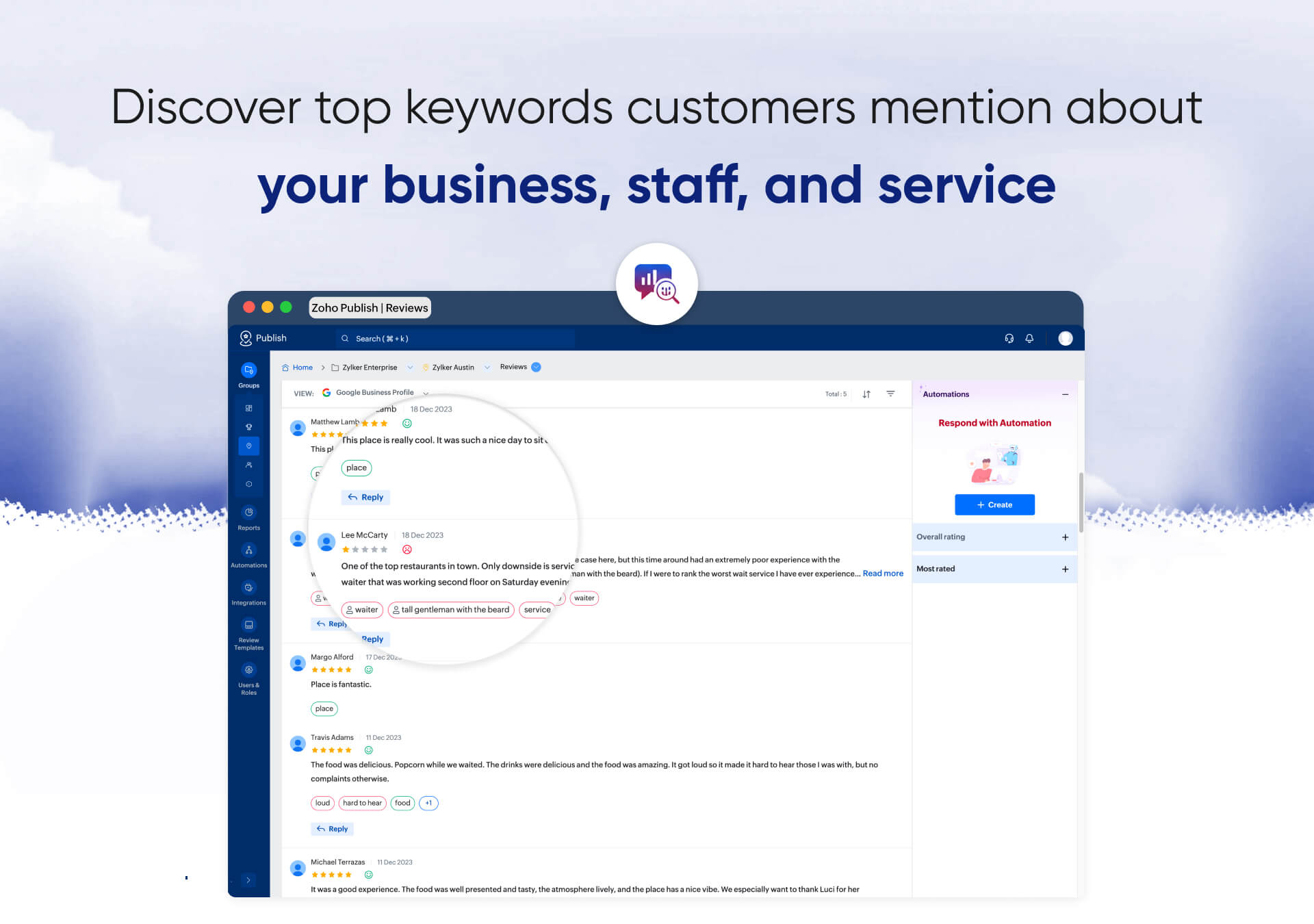 Introducing AI-Powered Review Keywords 