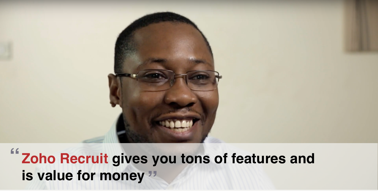 Customer Spotlight: eRecruiter Nigeria saves money and time with Zoho Recruit