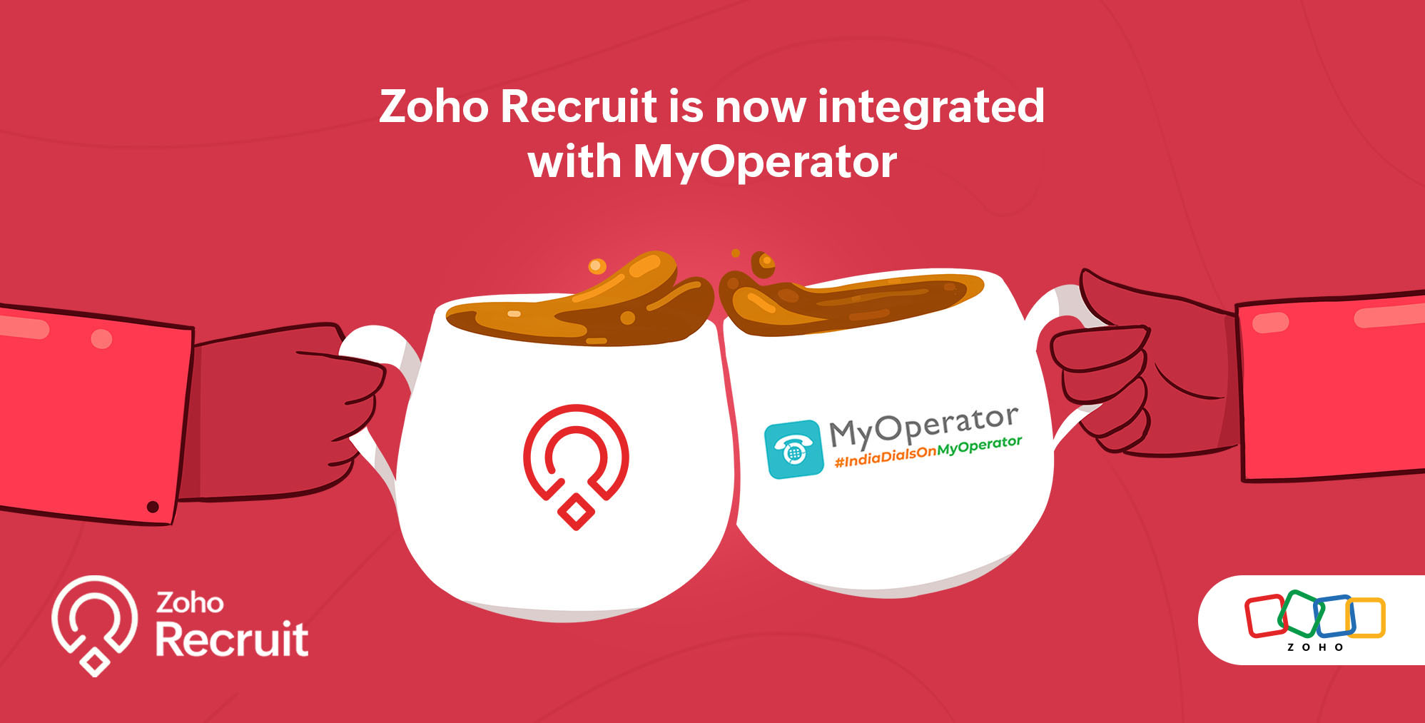 Revolutionize recruitment with MyOperator for Zoho Recruit