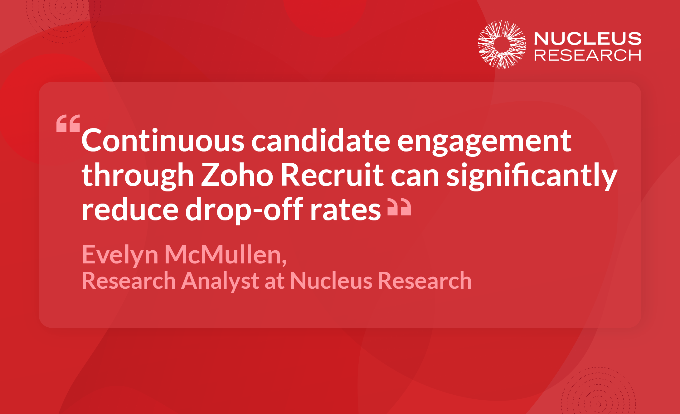 Value Matrix Nucleus Research | Zoho Recruit