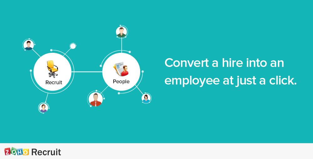 Kickstart your onboarding process from Zoho Recruit