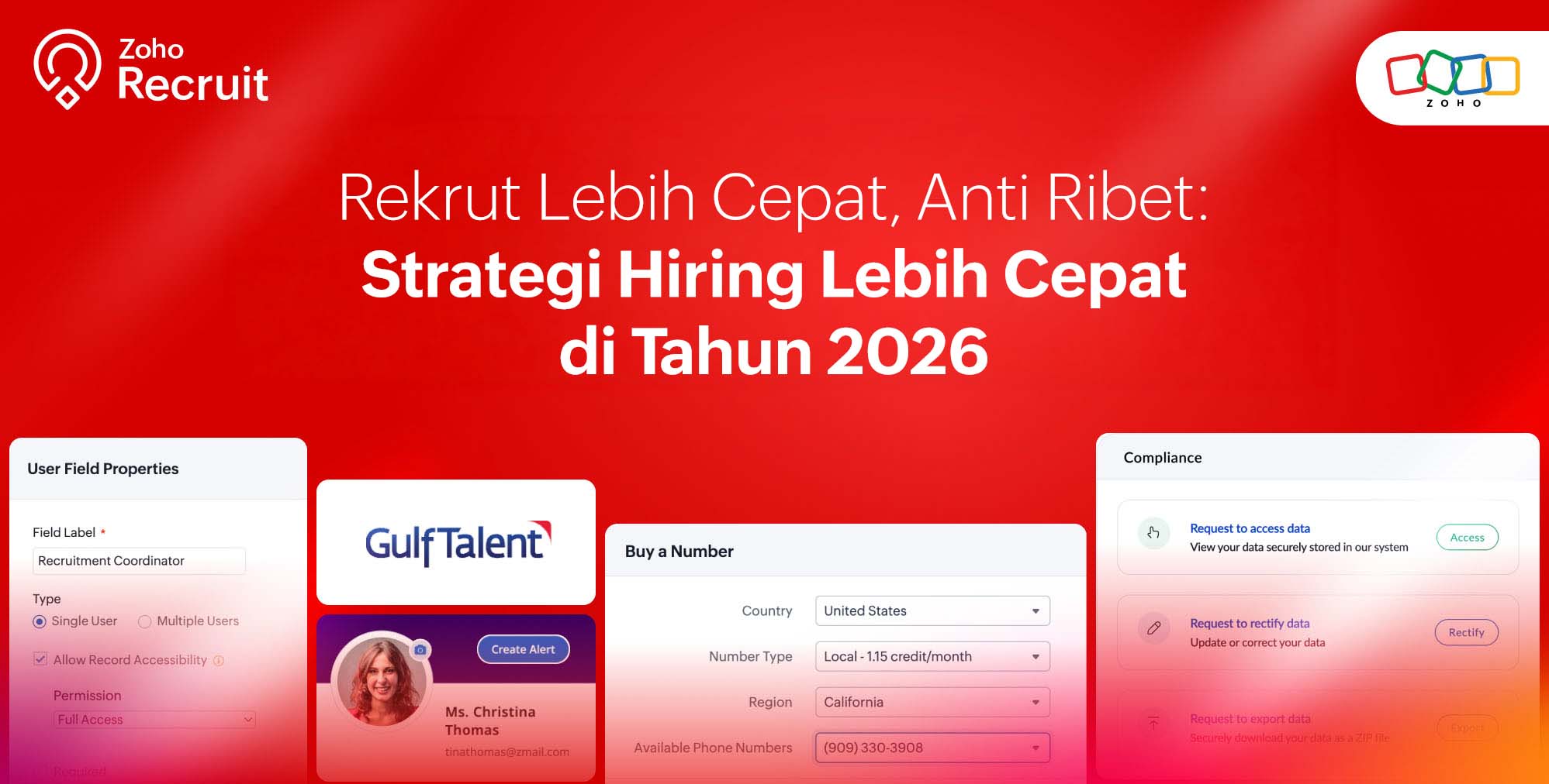 Update Zoho Recruit 2026: Rekrutmen Kini Lebih Aman dan Cepat