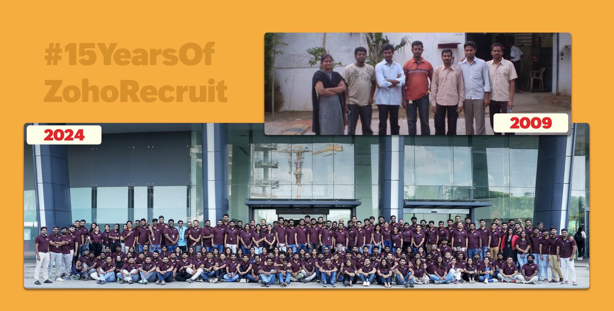 15 years of Zoho Recruit