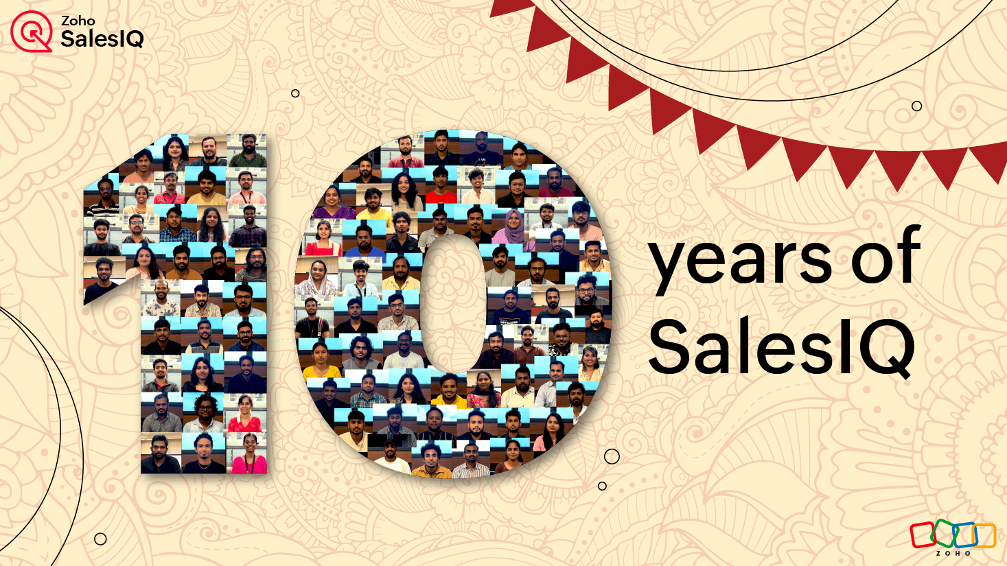 Zoho SalesIQ turns 10