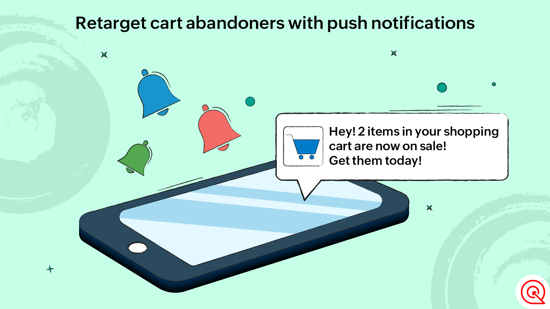 Reduce ecommerce cart abandonment with push notifications