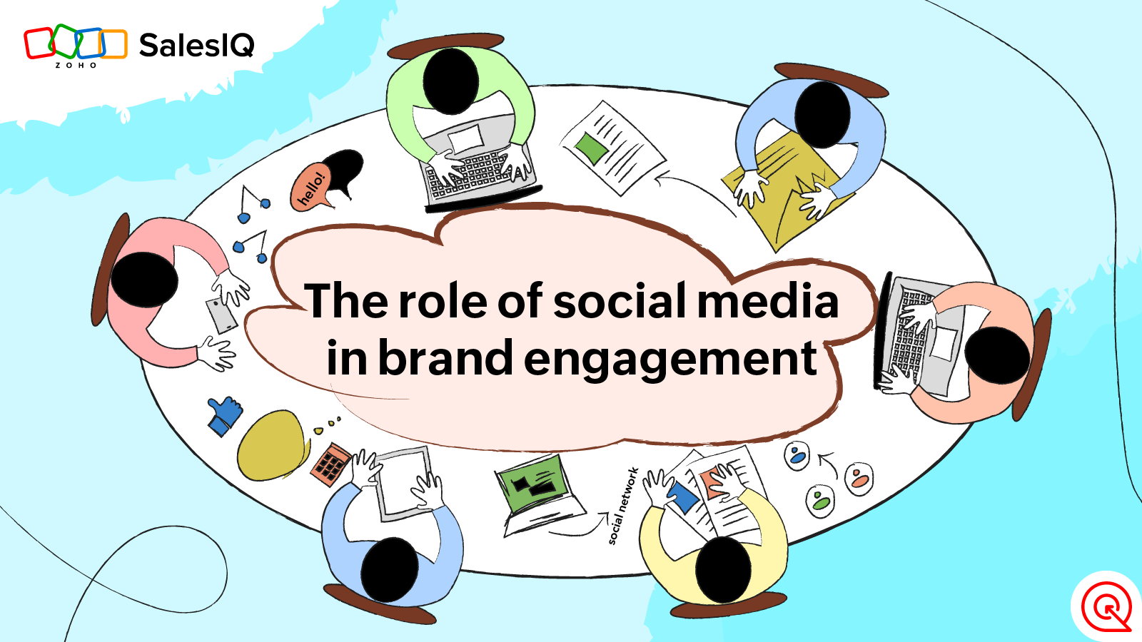 How to increase brand engagement on social media? - Zoho SalesIQ