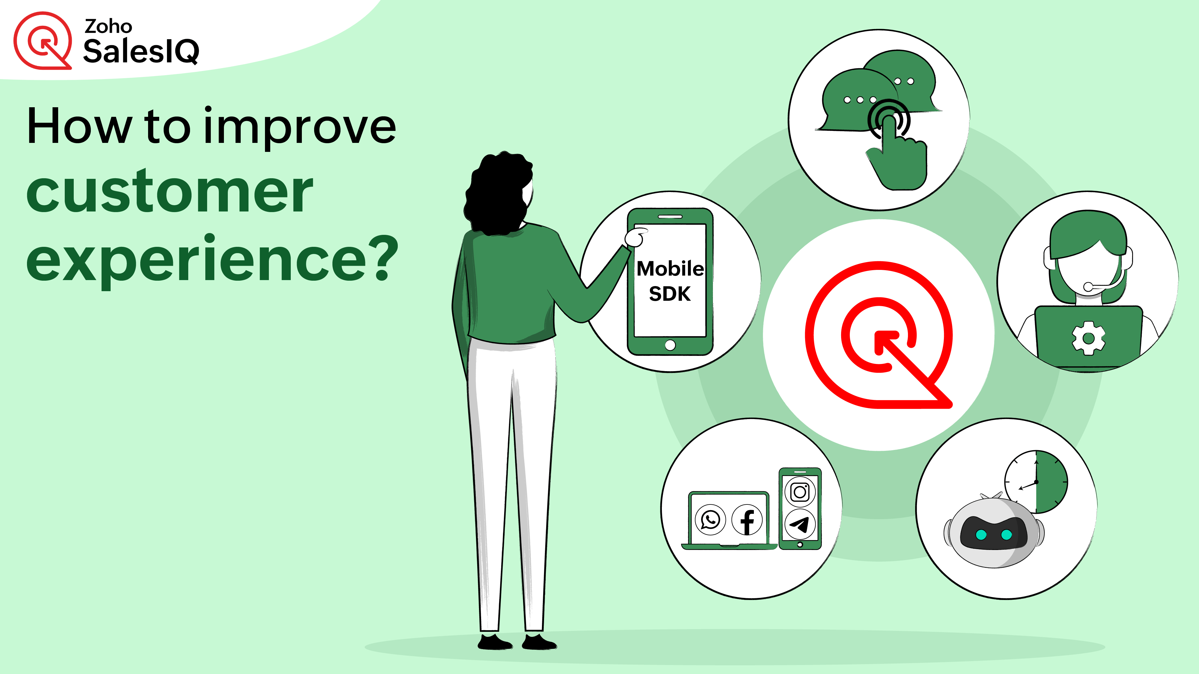 5 tips to improve customer experience with Zoho SalesIQ