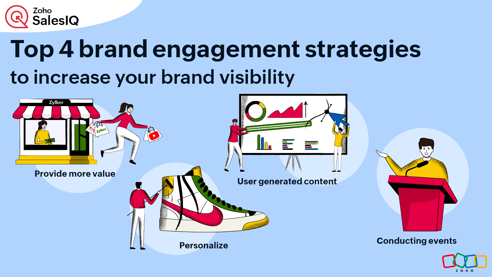 Top 4 brand engagement strategies to increase visibility