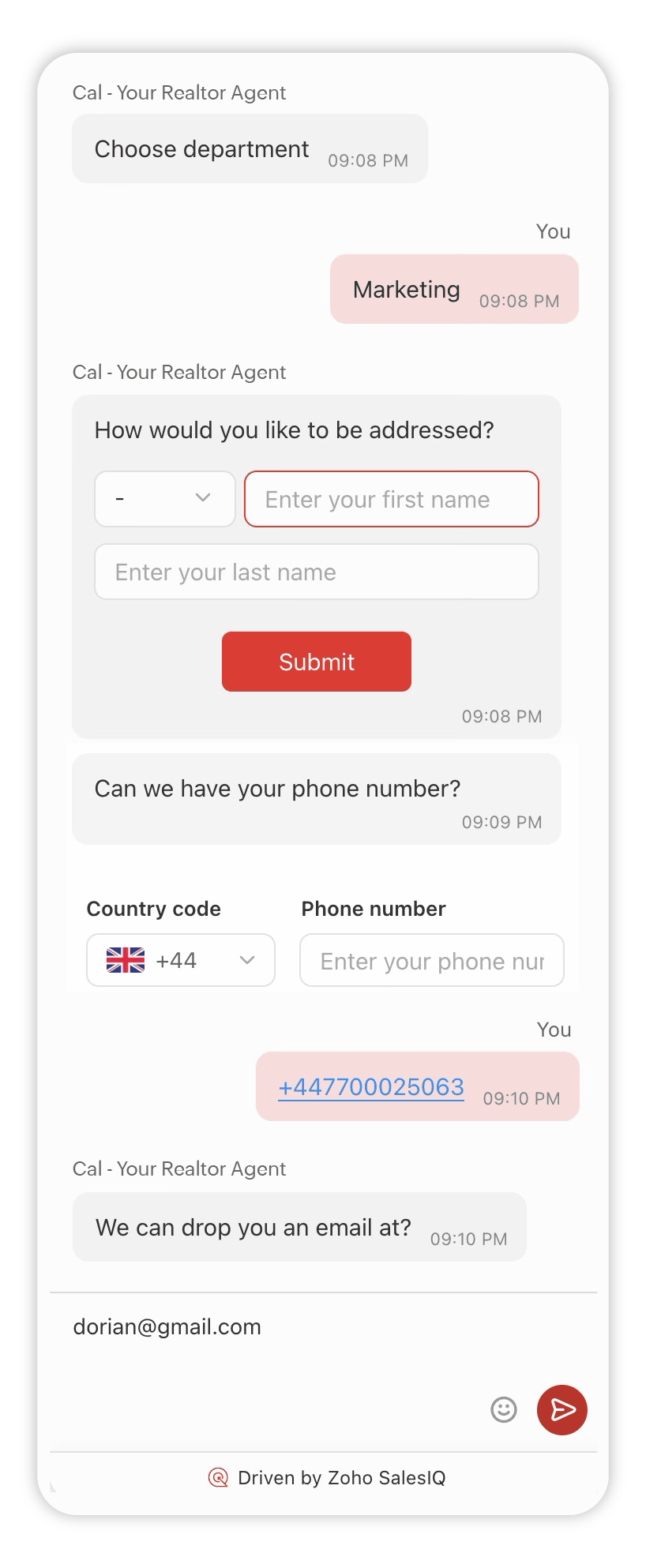 Zia agents data sync
