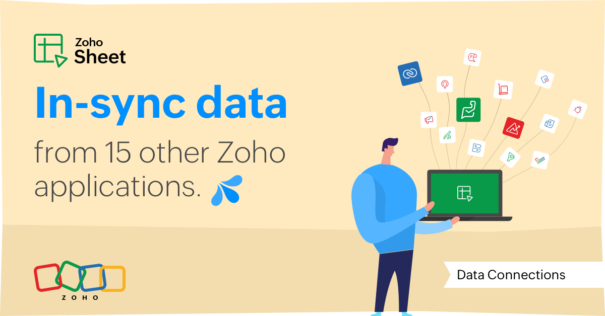 Data Connection in Zoho Sheet