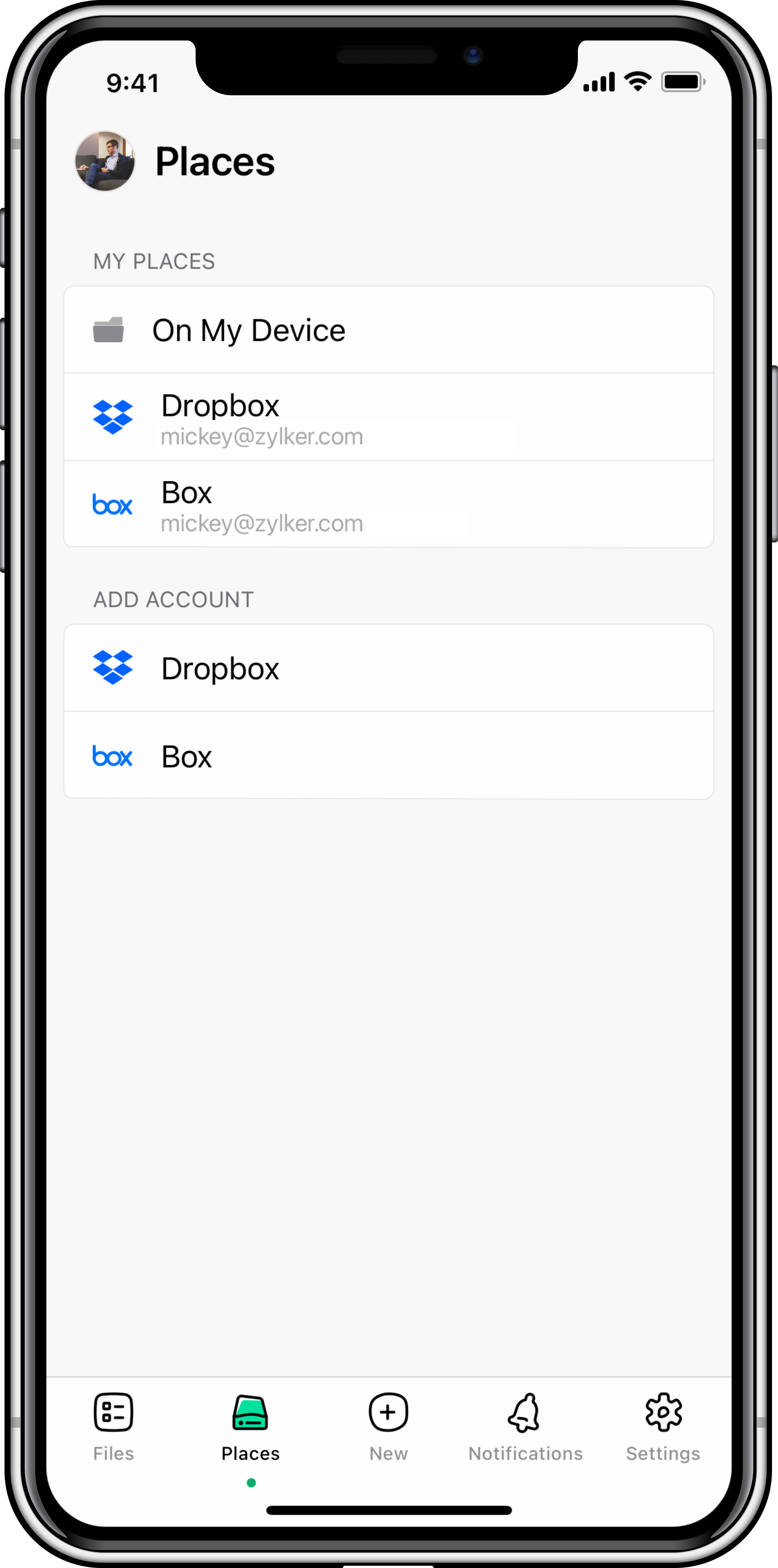 Dropbox and Box integration in Zoho Sheet