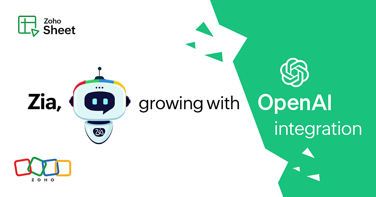 OpenAI integration in Zoho Sheet