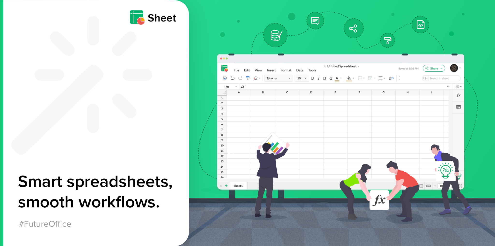 Zoho Sheet 5