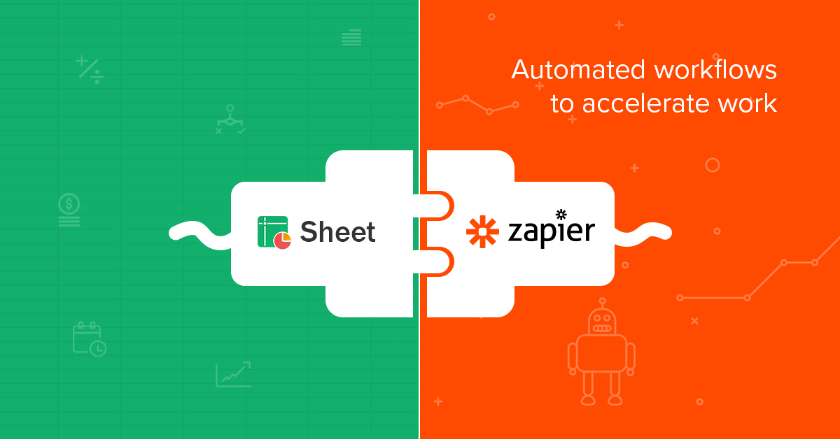 Zoho Sheet's integration with Zapier