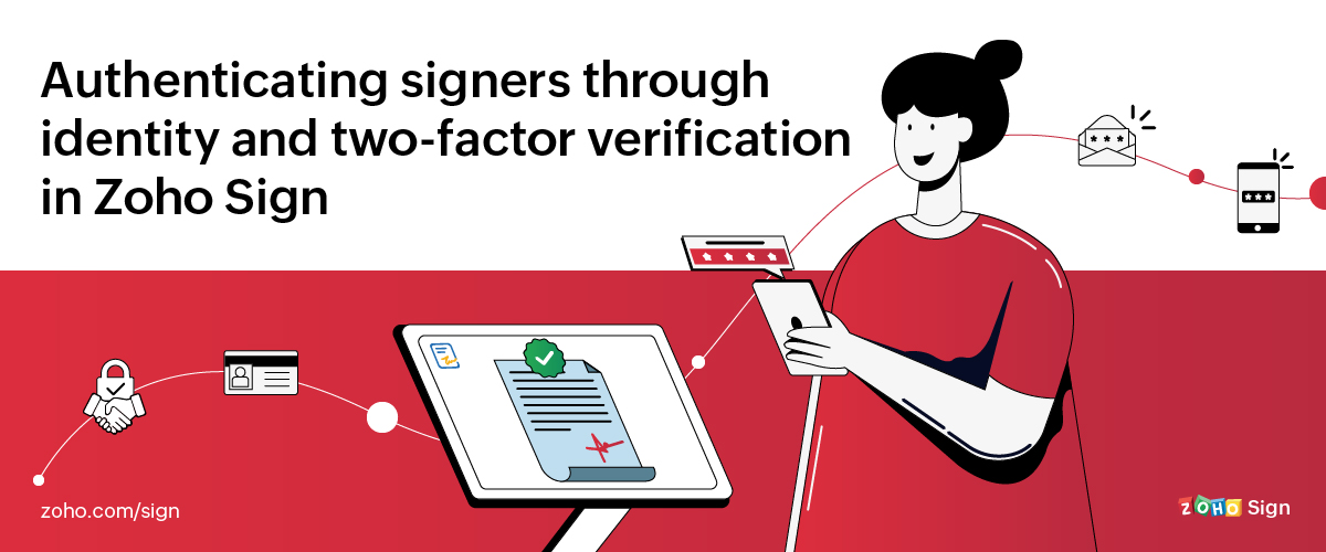 Authenticating signers through digital identity verification