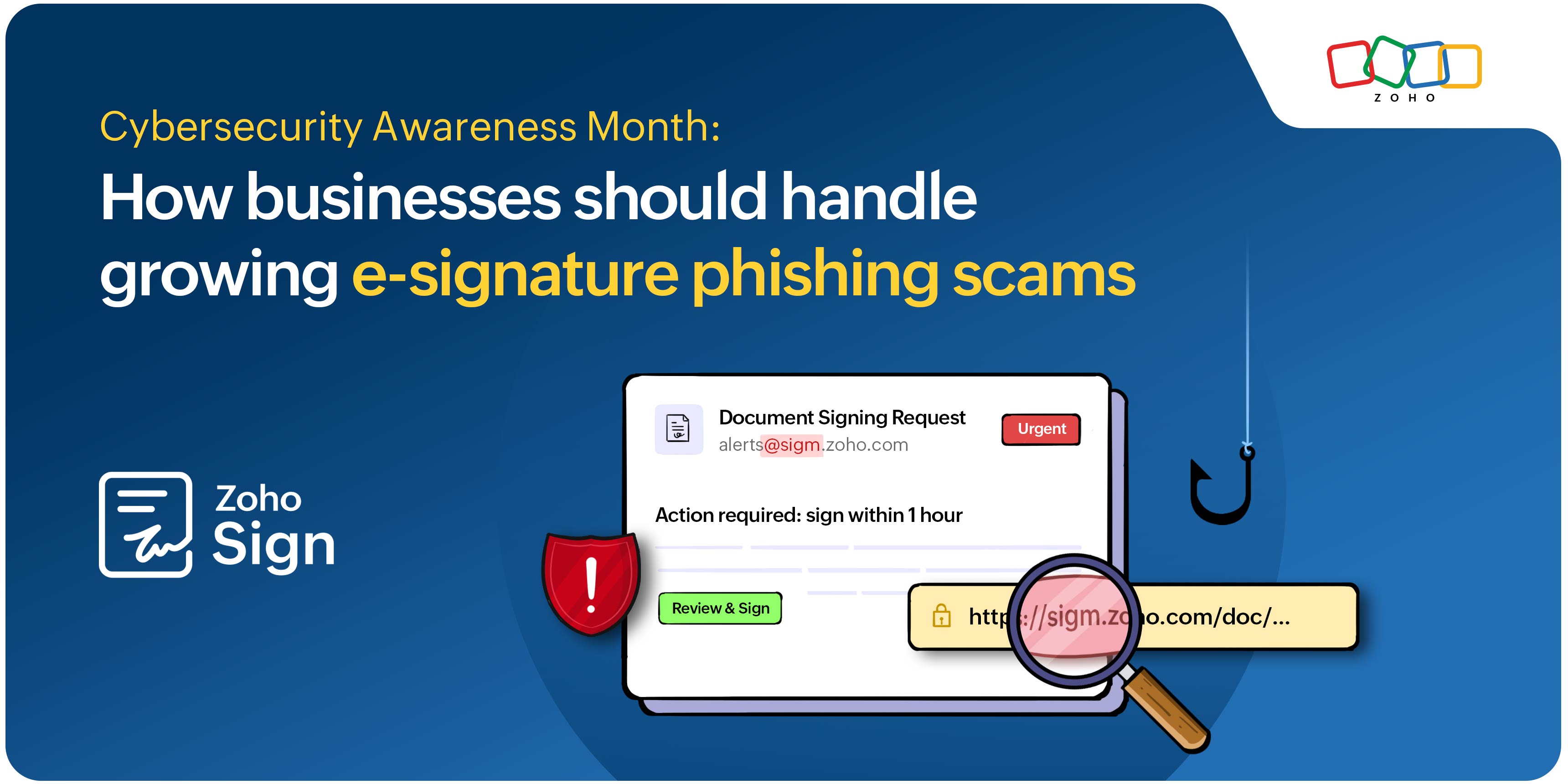 Cybersecurity Awareness Month: How businesses should handle growing e-signature phishing scams