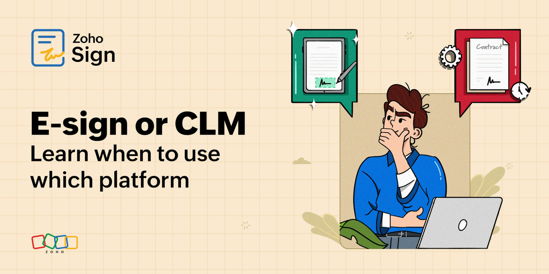 E-sign or CLM: Learn when to use which platform