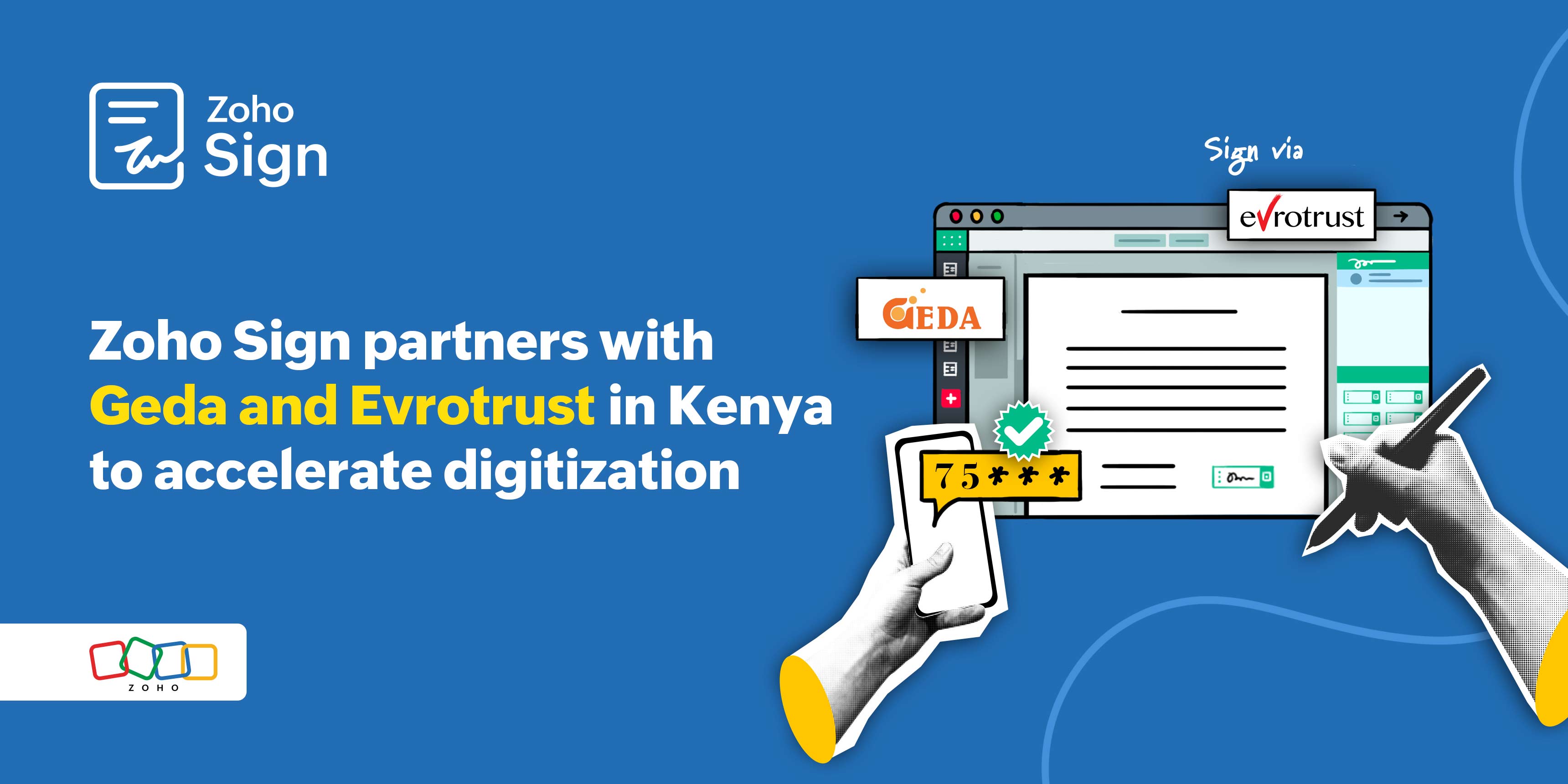 partners with Geda and Evrotrust in Kenya to accelerate digitization