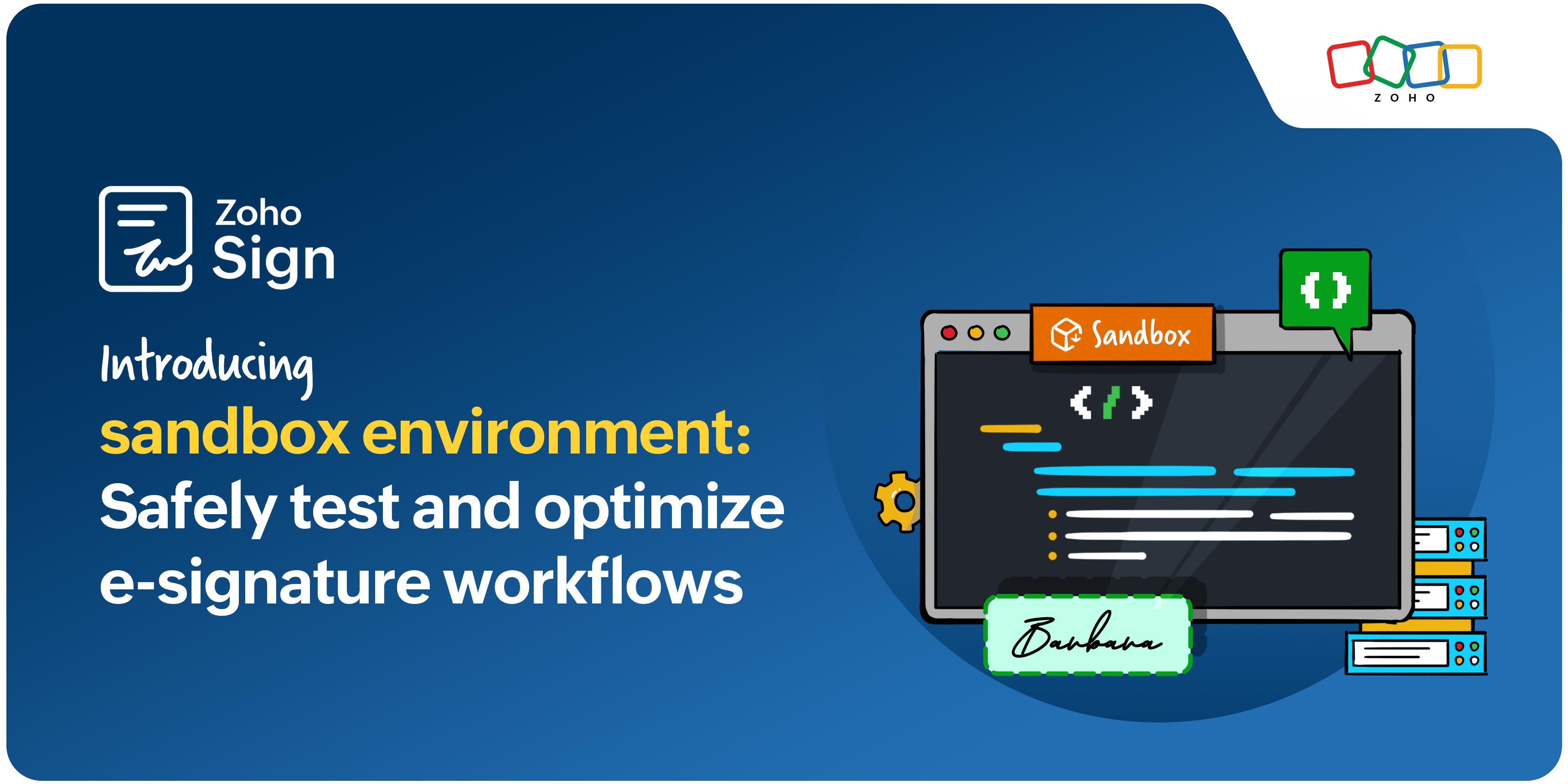 Introducing the sandbox environment: Safely test and optimize e-signature workflows