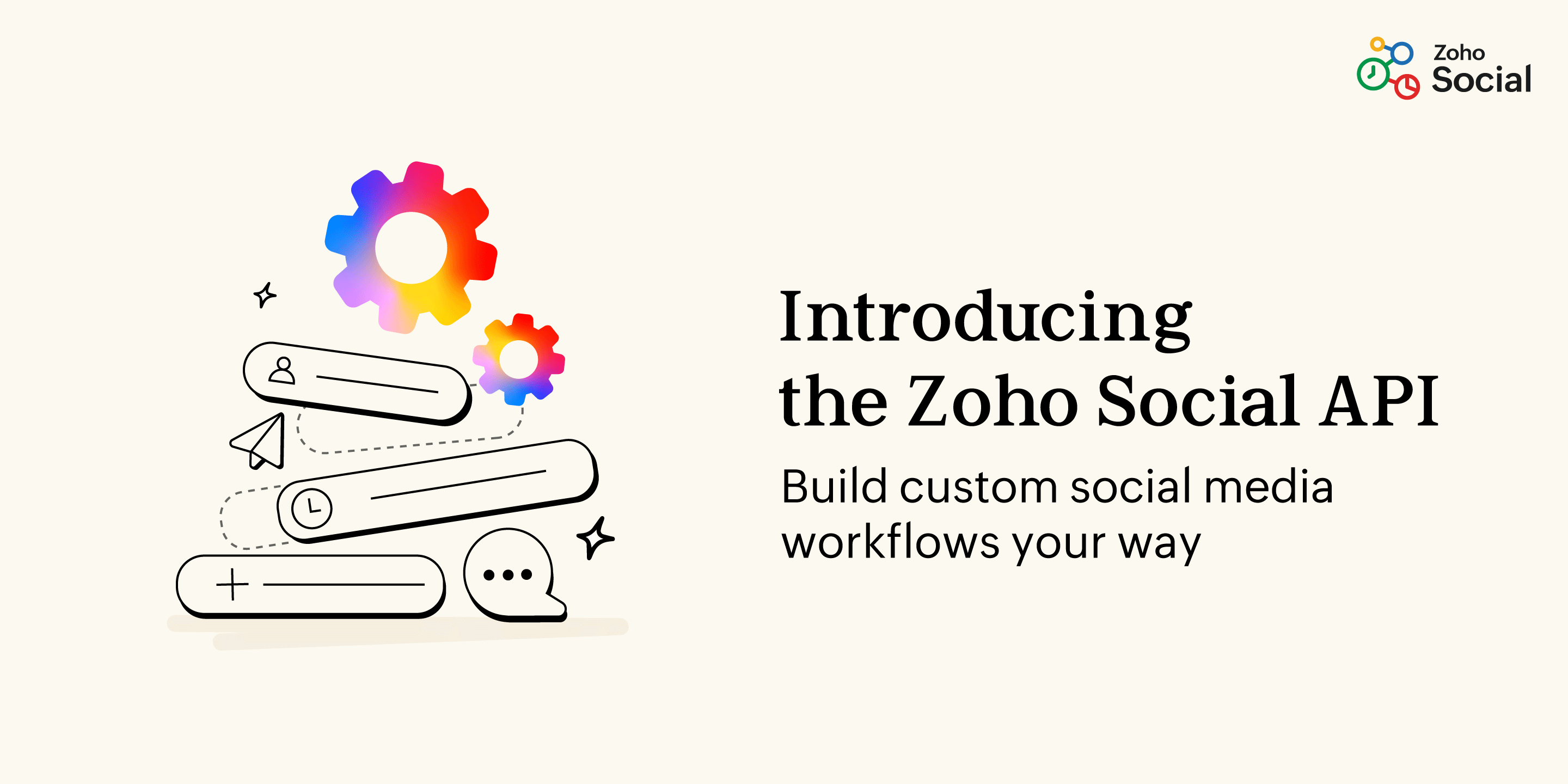 Introducing the Zoho Social API: Build custom social media workflows your way