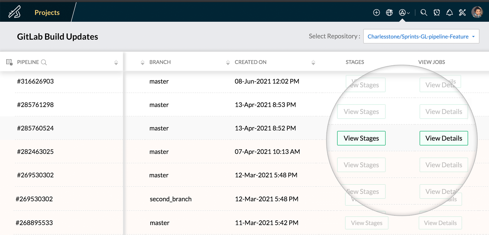 GitLab-Zoho Sprints