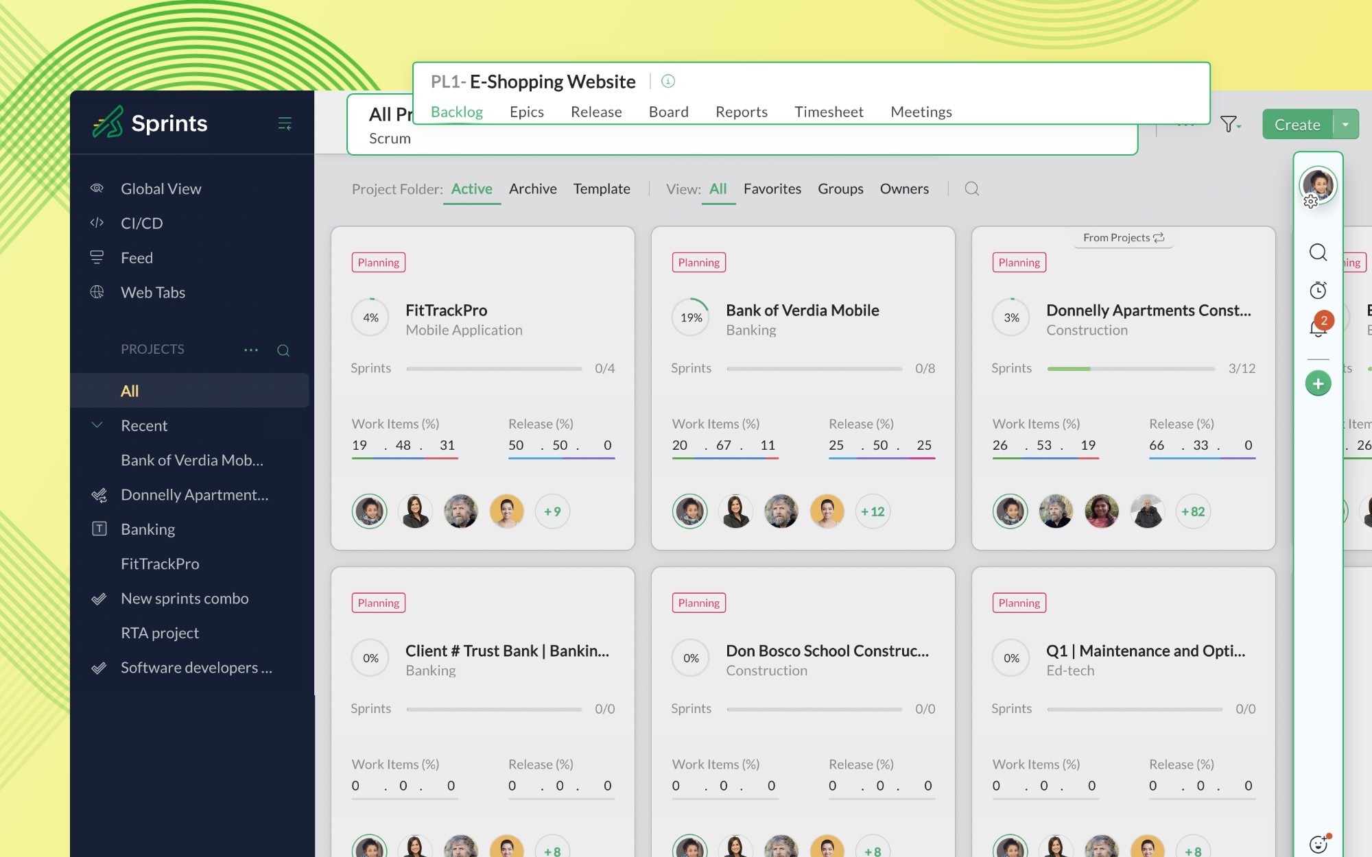 Introducing Zoho Sprints 2.0: More convenient and intuitive project  management