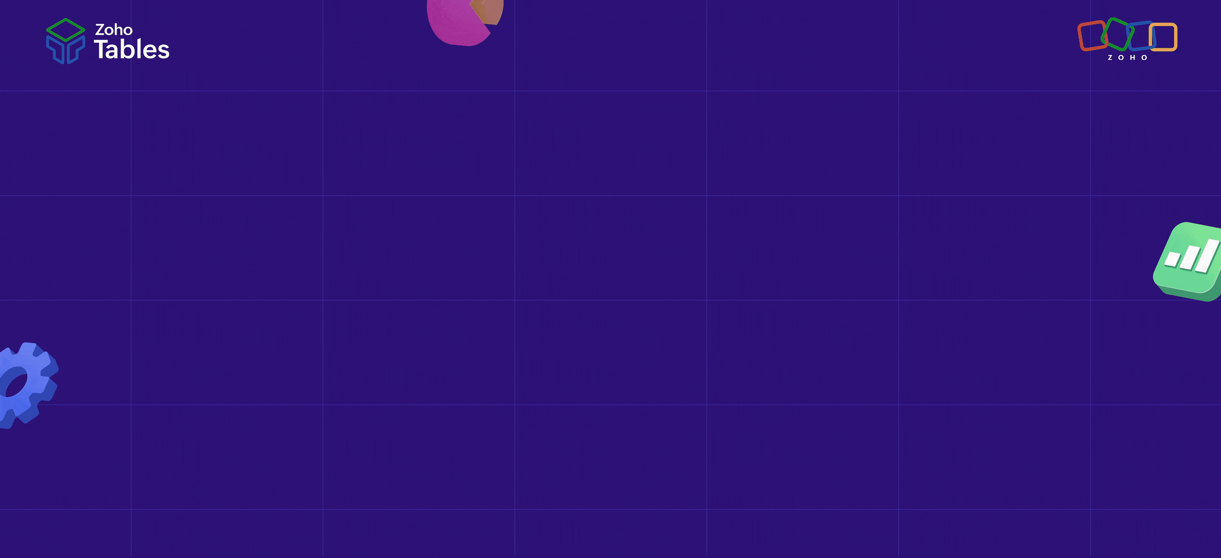 Meet Reports in Zoho Tables