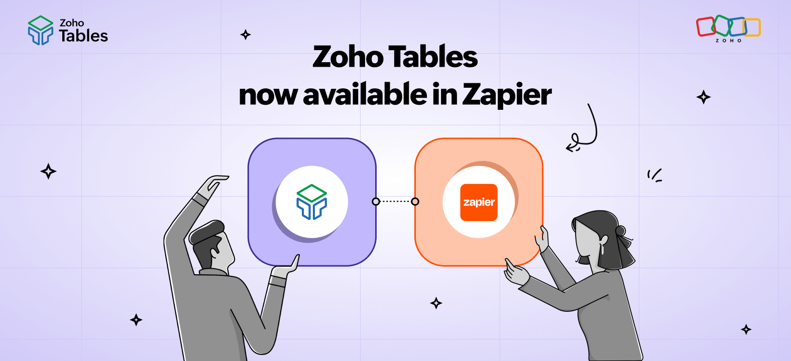 Streamline data management with Zoho Tables and Zapier