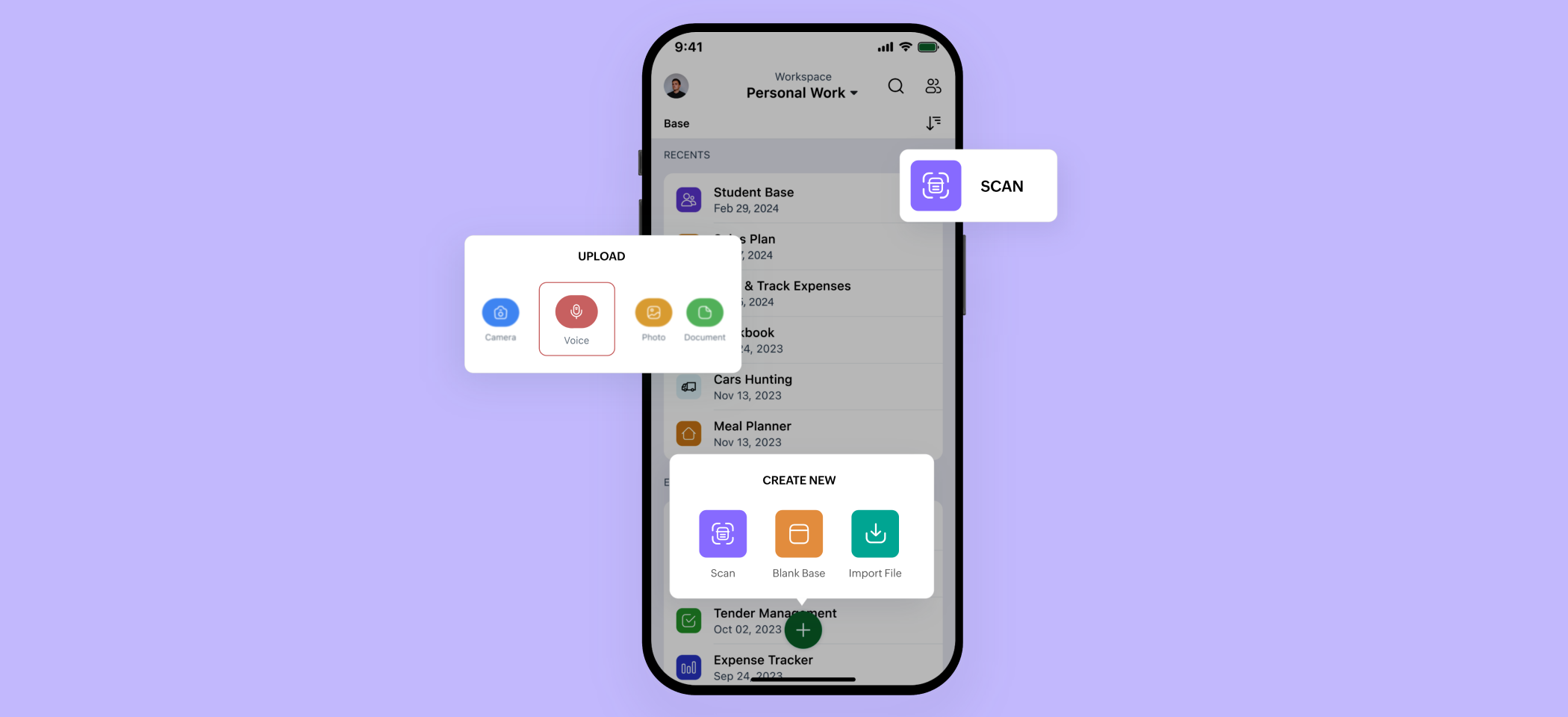 Zoho Tables' mobile app optimised for both android and iOS Zoho Tables' mobile app optimised for both android and iOS